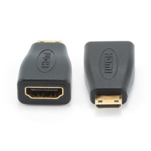 redukcia z miniHDMI samec na HDMI samica, CABLEXPERT