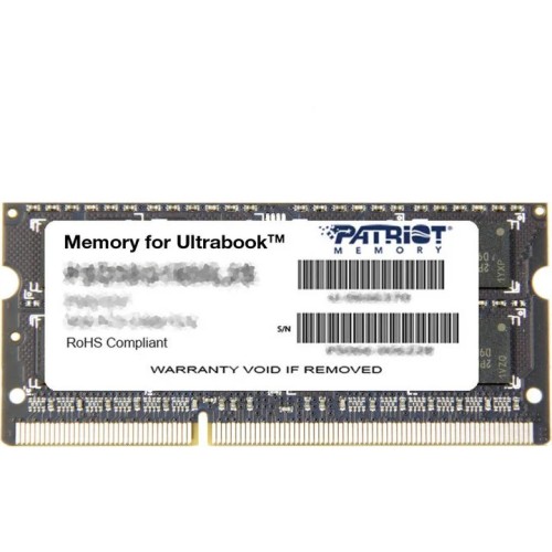 Pamäť Patriot SO-DIMM DDR3L 4GB, 1600MHz, CL11