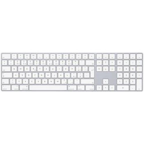 Apple Magic Keyboard s numerickou klávesnicí CZ, Silver