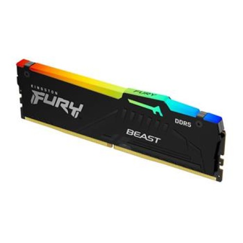KINGSTON 8GB 6000MT/s DDR5 CL30 DIMM FURY Beast RGB XMP