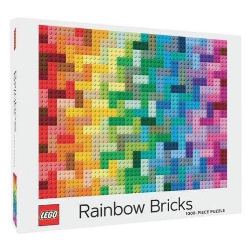 Puzzle Chronicle books LEGO® dúhové kocky 1000 dielikov