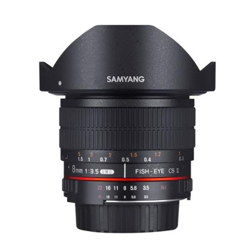 Objektív Samyang MF 8mm F/3.5 Fisheye II APS-C pro Canon EF