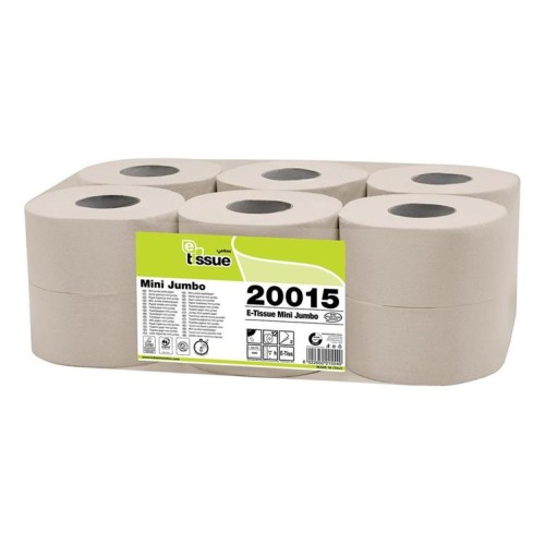 Toaletný papier  Celtex Mini Jumbo role BIO E-Tissue 2vrstvy - 12 ks