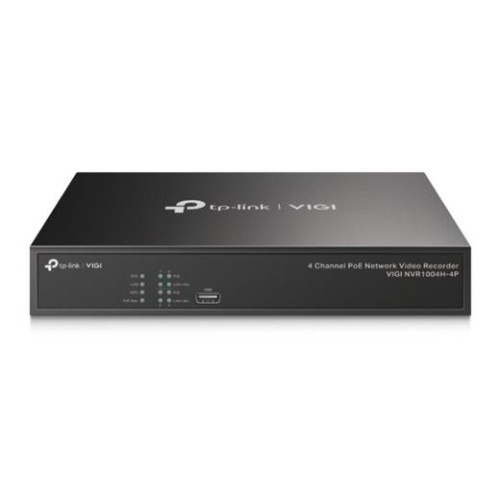 Záznamové zařízení TP-Link VIGI NVR1004H-4P 4 kanálov, 4x Lan s PoE, 2x USB