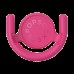 PopSockets Multi-Surface Mount Hibiscus Sport, univerzálny držiak, nalepovací, ružový