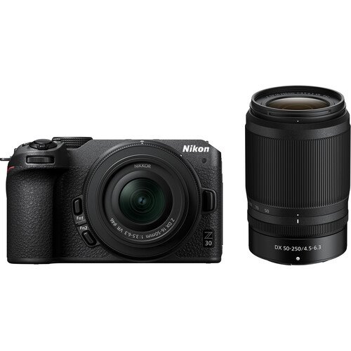 Digitálny fotoaparát Nikon Z30 + 16-50mm (Z) f/3,5-6,3 DX + 50-250mm (Z) f/4,5-6,3 DX