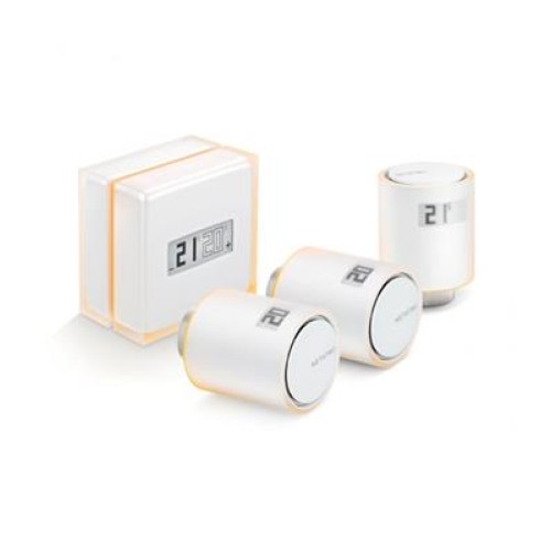 Netatmo Smart Thermostat + 3 Smart Radiator Valves