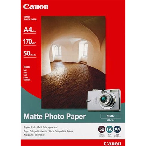 Fotopapier Canon MP-101 A4 matný, 50 ks, 170g/m2