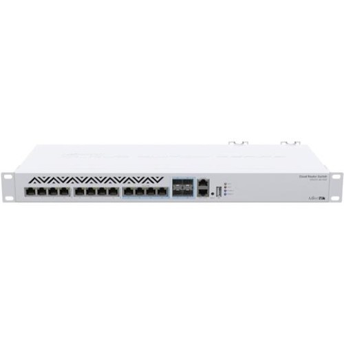 Router Mikrotik CRS312-4C+8XG-RM ROS L5,1x LAN, 12x GLAN, 4x SFP+ 10G
