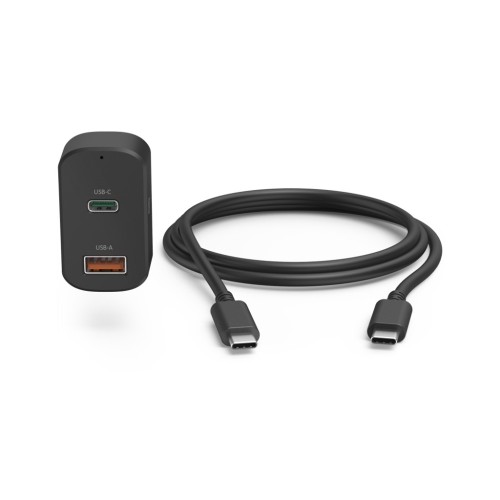 Hama USB-C napájací zdroj do auta, Power Delivery,  5-20 V, 65 W, 1,5 m
