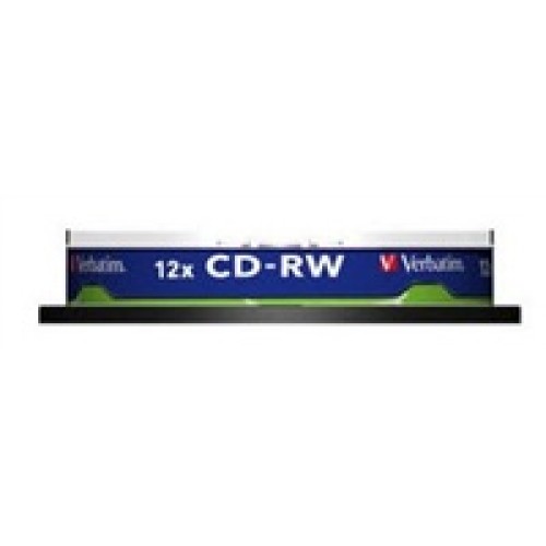 VERBATIM CD-RW SERL 700MB, 12x, spindle 10 ks