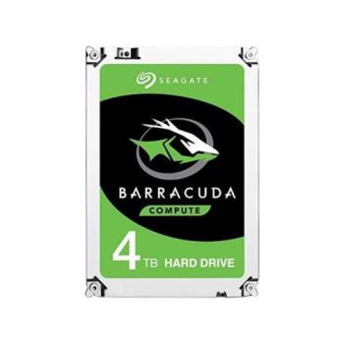Seagate BarraCuda 3.5" HDD, 4TB, 3.5", SATAIII, 256MB cache, 5.400RPM
