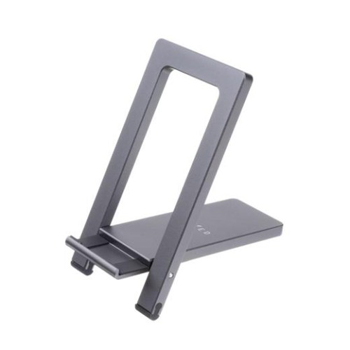 Stojanček FIXED Frame Pocket na stôl pre mobilné telefóny, space gray