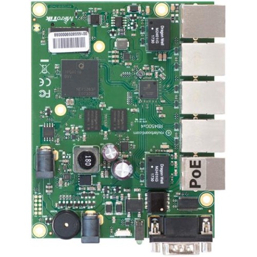 RouterBoard Mikrotik RB450Gx4 ROS L5, 4x GLAN