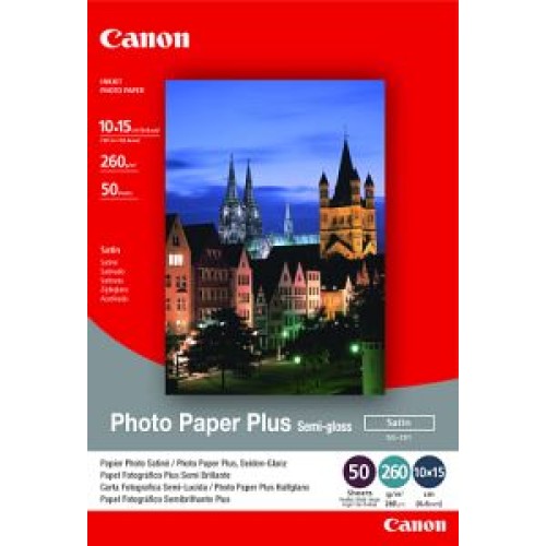 Canon fotopapír SG-201 - 10x15cm (4x6inch) - 260g/m2 - 5 listů - pololesklý