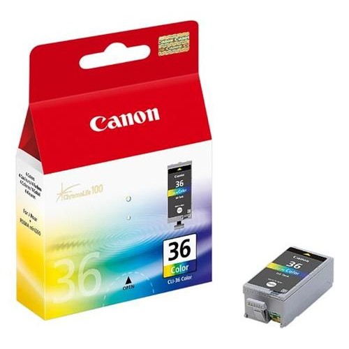 Atrament Canon Ink CLI-36C barevný (CLI36C)