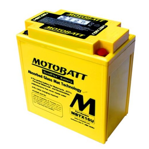 Batéria Motobatt MBTX16U 19Ah, 12V, 4 vývody