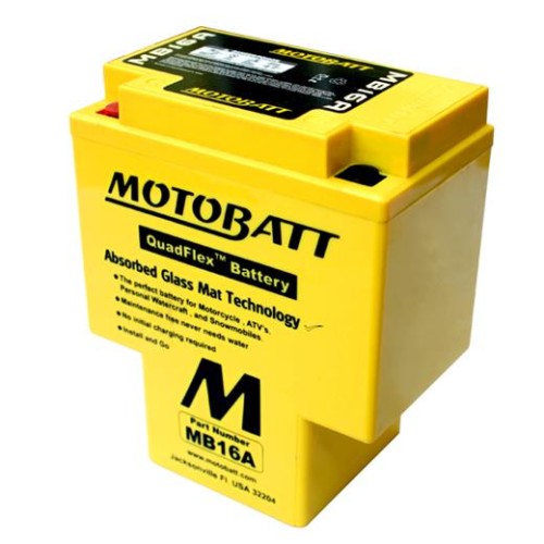 Batéria Motobatt MB16A 17,5Ah, 12V, 2 vývody