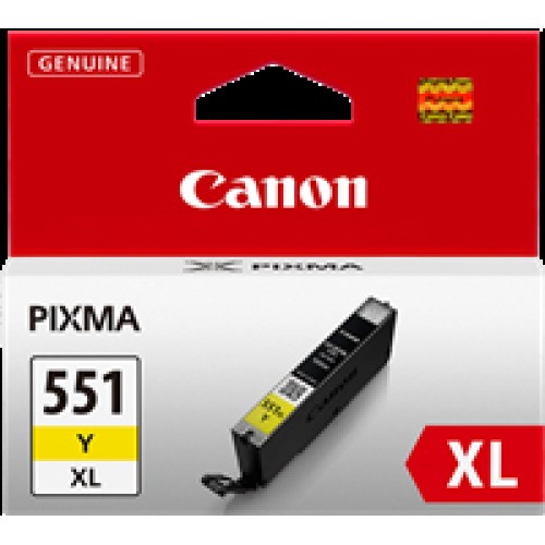 kazeta CANON CLI-551Y XL yellow MG 5450/6350, iP 7250, MX 925 (500 str.)