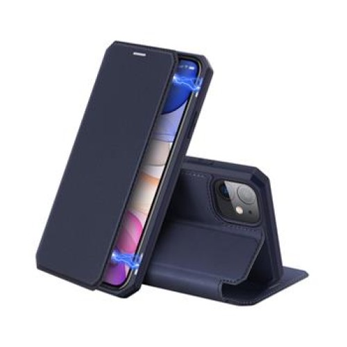 puzdro Flip Case DuxDucis X-Skin Apple Iphone 11 Blue