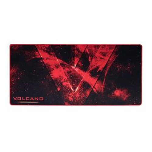 Podložka pod myš Mousepad MODECOM Volcano Erebus čierno-červená, rozmery 900 x 420 x 3mm