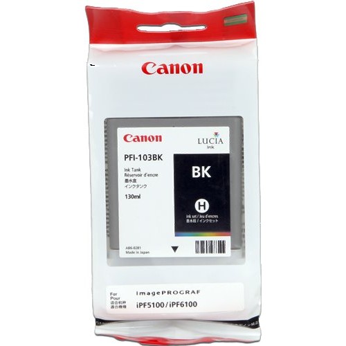 kazeta CANON PFI-103BK Black pre iPF 5100/6100