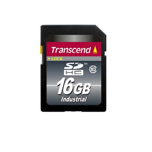 Transcend 16GB SDHC průmyslová paměťová karta, Class 10