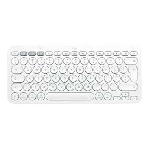 Logitech klávesnice Bluetooth Keyboard K380 US, bílá