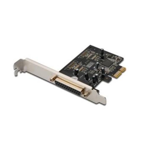 Digitus Adaptér PCI Express x1 1xparalelní port + low profile