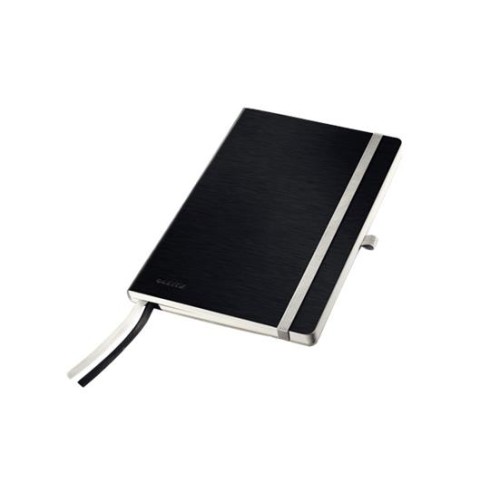 LEITZ Zápisník  STYLE A5, měkké desky, čtverečkovaný, saténově černá
