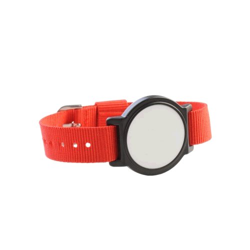 Fitness armband čipový Wrist-Fit Mifare S50 1kb, červený