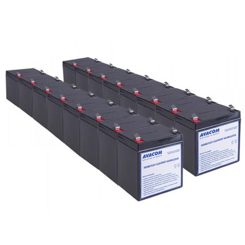 Batéria Avacom RBC44 bateriový kit - náhrada za APC (16ks baterií) - neoriginální