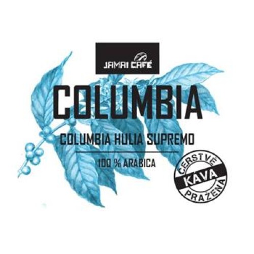 Pražená zrnková káva - Kolumbie Supremo (500g)
