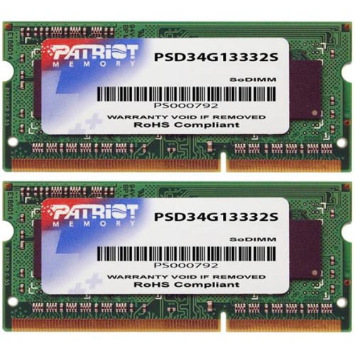 Pamäť Patriot DDR3 4GB SL 1333 SO-DIMM