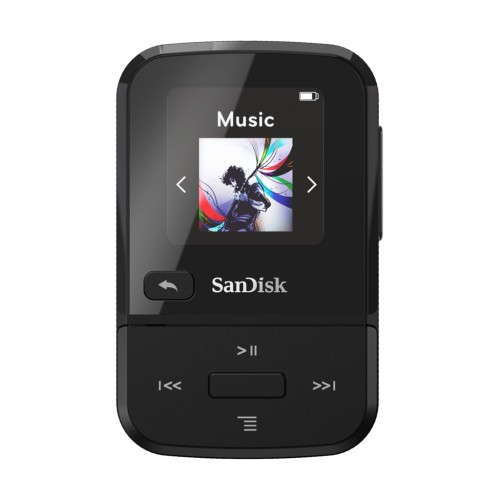 SanDisk MP3 Clip Sport Go, čierna 32 GB