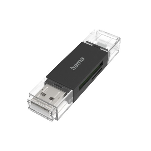 Hama čítačka kariet OTG, USB-A, micro USB, USB 2.0