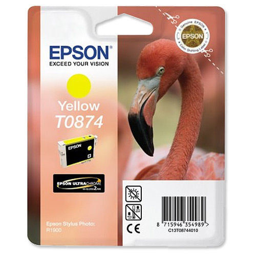 Atrament Epson T0874 žlutý