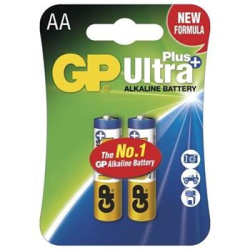 GP AA Ultra Plus, alkalická - 2 ks