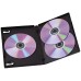 Hama DVD box na 3 DVD, s fóliou, čierny, 5 ks