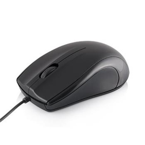 Myš  Modecom optická Logic LM12 1000 dpi , USB, čierna