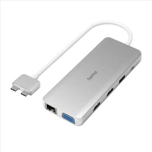 USB hub Hama USB-C Connect2Mac multiport pre Apple MacBook Air a Pro