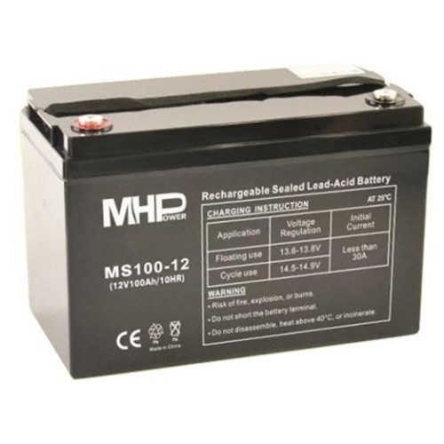 Batéria MHPower MS100-12 VRLA AGM 12V/100Ah