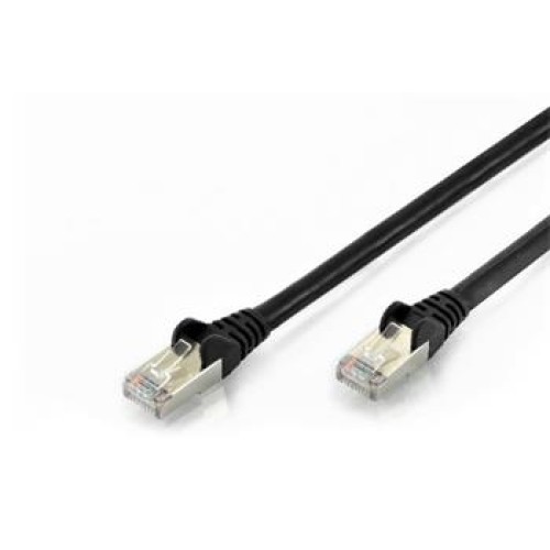 Ednet Patch kabel, CAT6, RJ45 samec/samec, 10,0 m, S-FTP, AWG 27/7, LSZH, černý