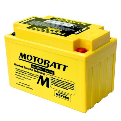 Batéria Motobatt MBTX9U 10,5Ah, 12V, 4 vývody