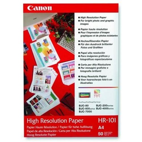 Fotopapier Canon HR-101 A4, 50 ks, 106g/m2