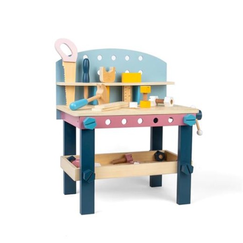 Hračka Bigjigs Toys detský pracovný stôl s náradím