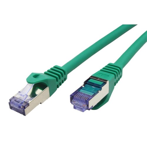 Patch kábel Roline S/FTP cat 6A, LSOH, 3m, zelený