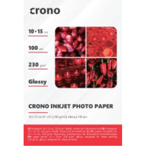 Crono PHPL1015, fotopapír lesklý, 10x15 cm, 230g, 100ks