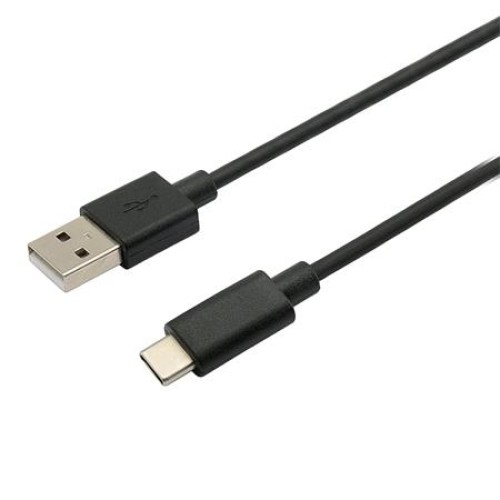 C-TECH kabel USB 2.0 AM na Type-C kabel (AM/CM), 2m, černý
