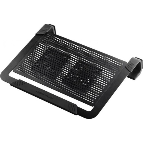 Chladiaca podložka CoolerMaster NotePal U2 PLUS pro NTB 12-17'' black, 2x8cm fan